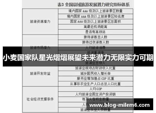 小麦国家队星光熠熠展望未来潜力无限实力可期