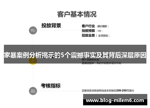 家暴案例分析揭示的5个震撼事实及其背后深层原因