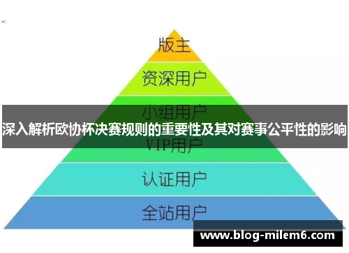 深入解析欧协杯决赛规则的重要性及其对赛事公平性的影响 深入解析欧协杯决赛规则的重要性及其对赛事公平性的影响