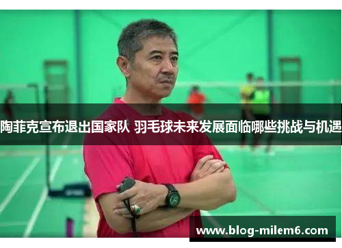 陶菲克宣布退出国家队 羽毛球未来发展面临哪些挑战与机遇 陶菲克宣布退出国家队 羽毛球未来发展面临哪些挑战与机遇
